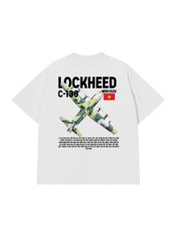 Áo Thun Relaxed Fit Việt Nam Lockheed C-130 Hercules