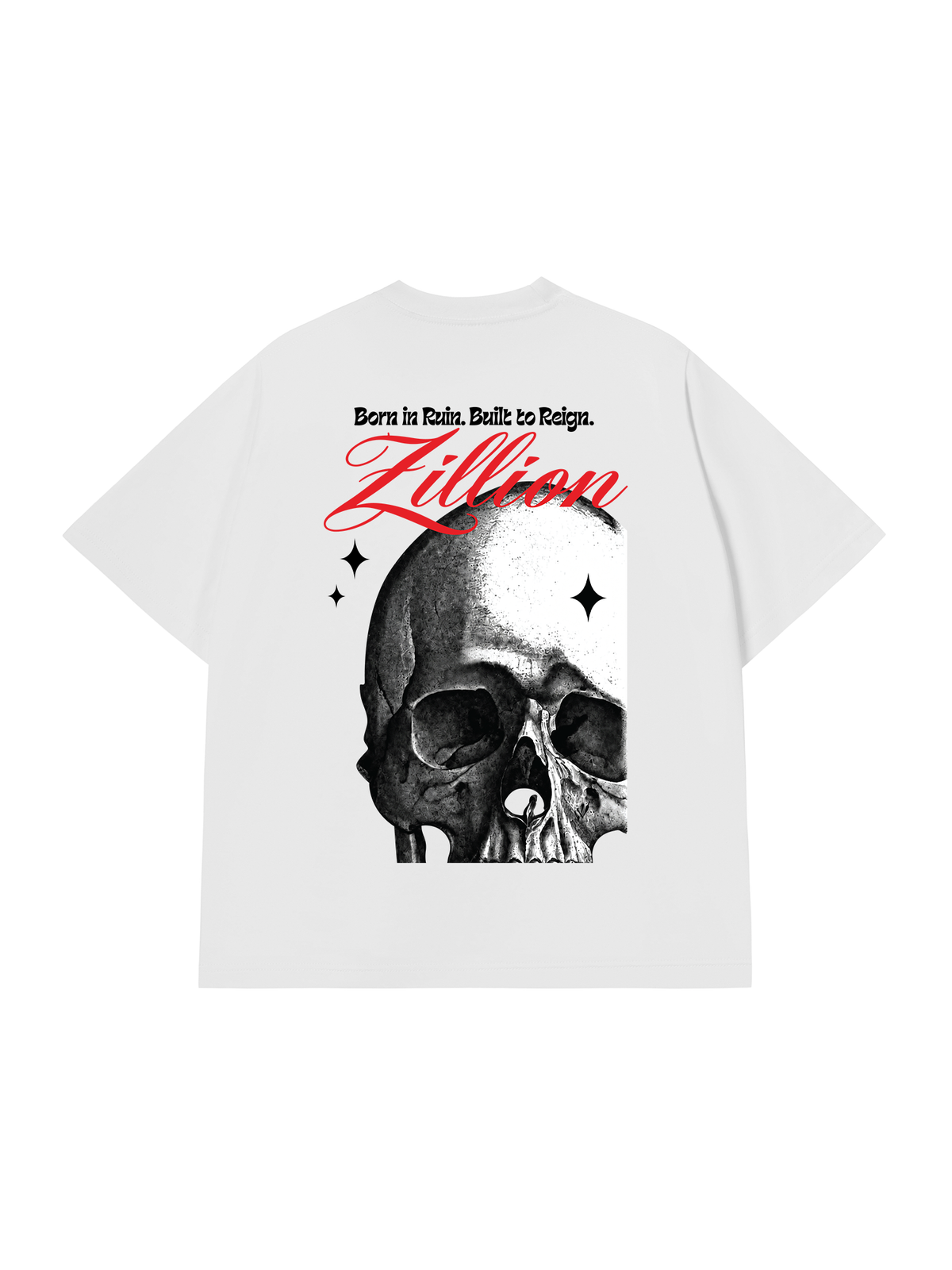 Áo Thun Relaxed Fit Skull Zillion