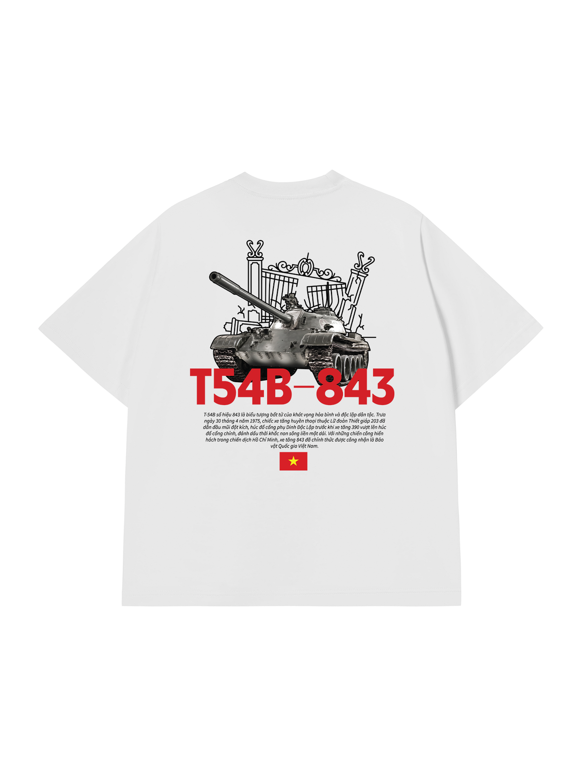 Áo Thun Relaxed Fit Việt Nam T54B-843