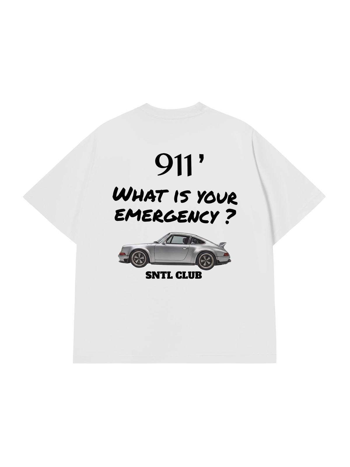 Áo Thun Relaxed Fit Car What Is Your Emergency