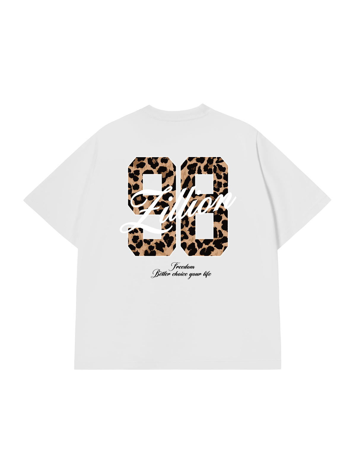 Áo Thun Relaxed Fit Zillion Leopard 98