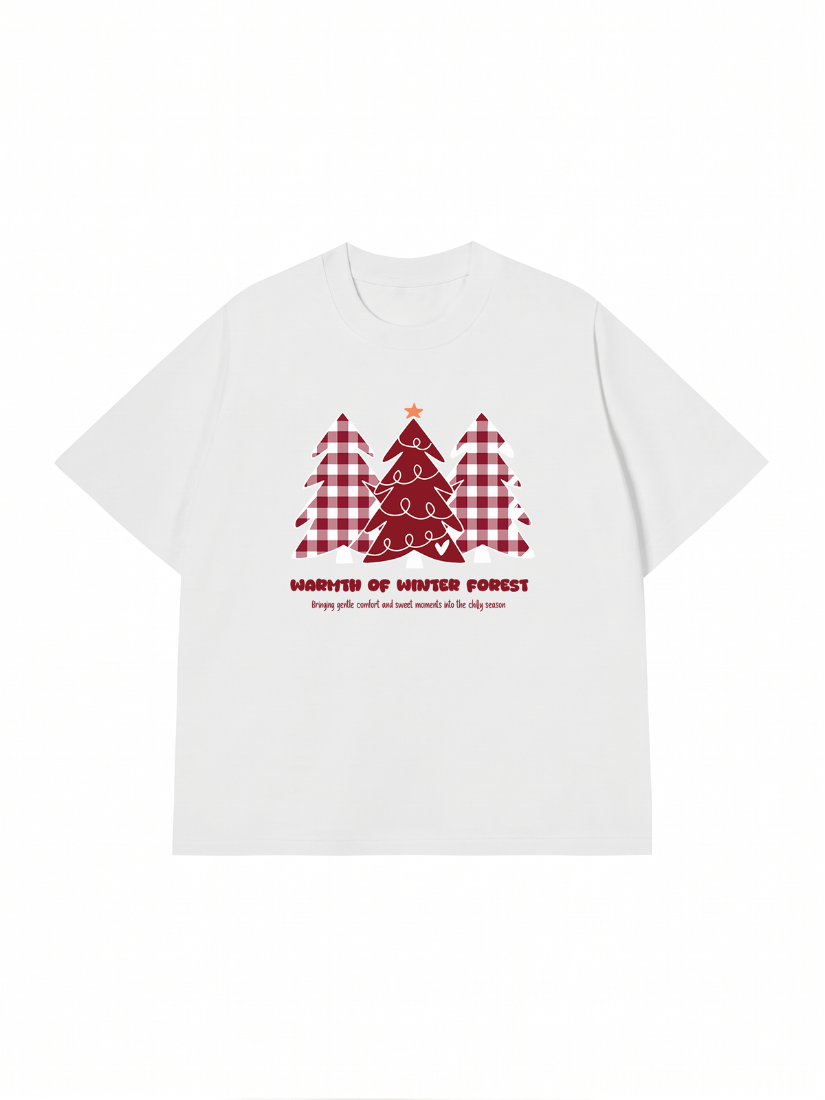 Áo Thun Relaxed Fit Warmth Of Winter Forest