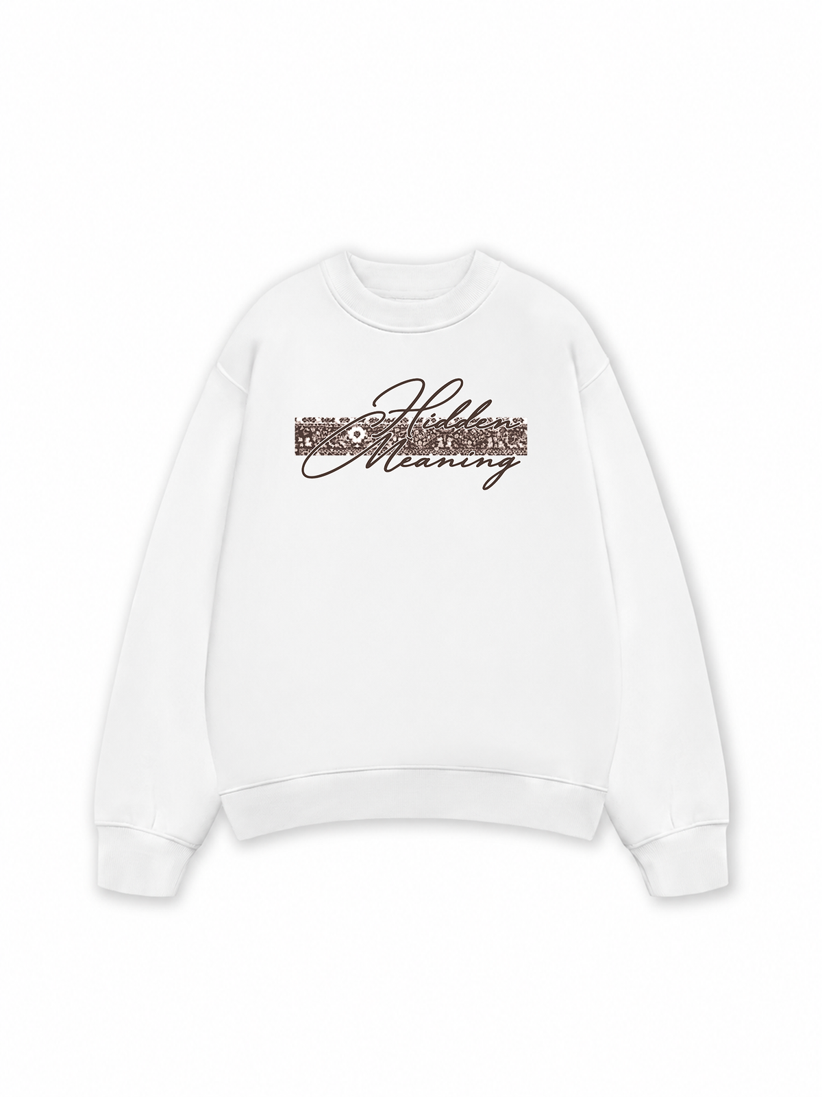 Áo Sweater Nỉ Hai Da Hidden Meaning