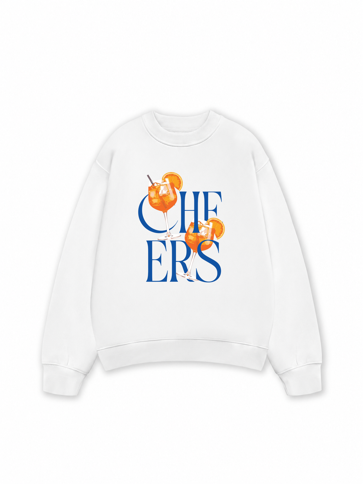 Áo Sweater Nỉ Hai Da Cheers