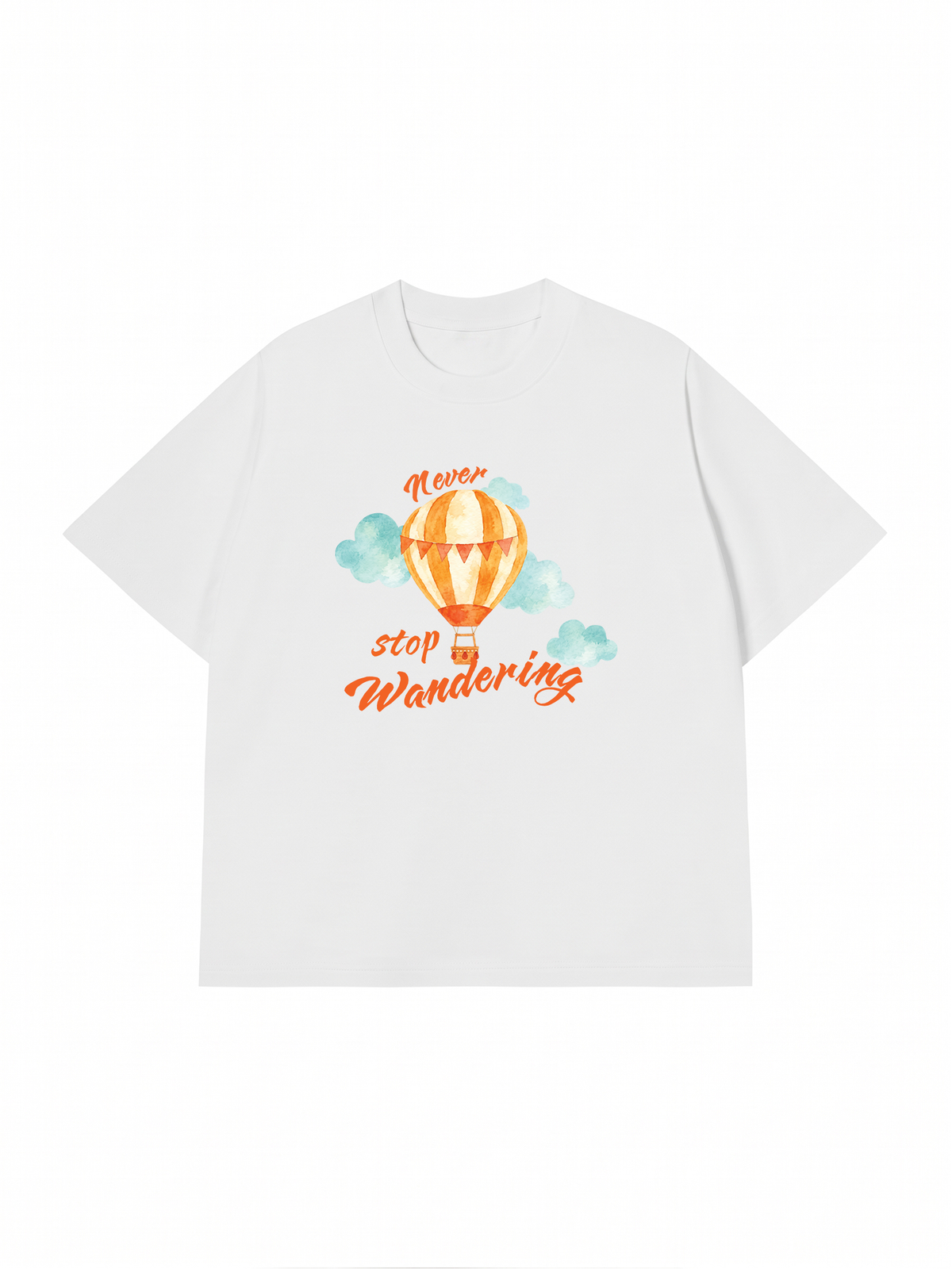 Áo Thun Relaxed Fit Never Stop Wandering