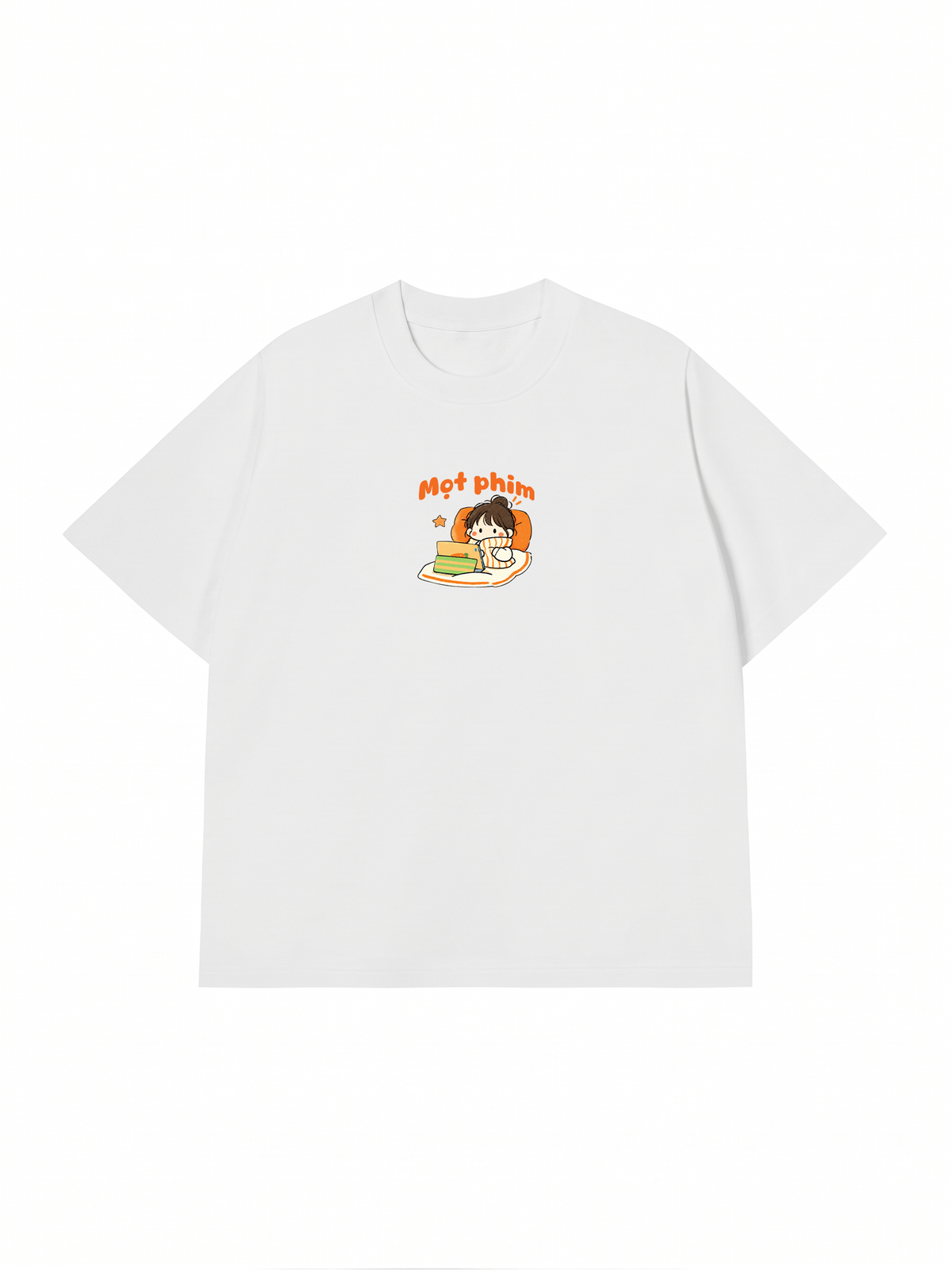 Áo Thun Relaxed Fit Mọt Phim