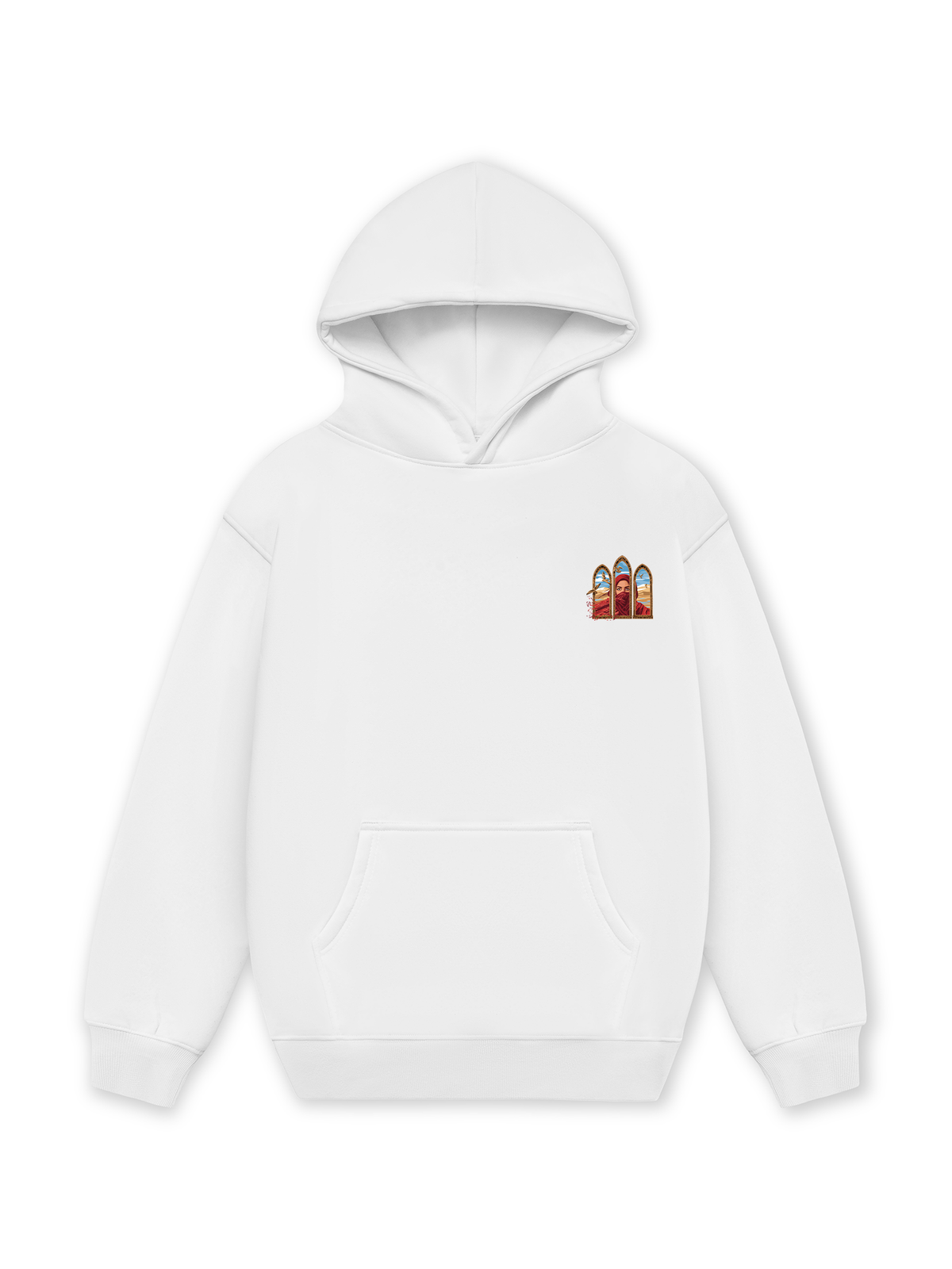 Áo Hoodie Nỉ Hai Da Desert Gaze
