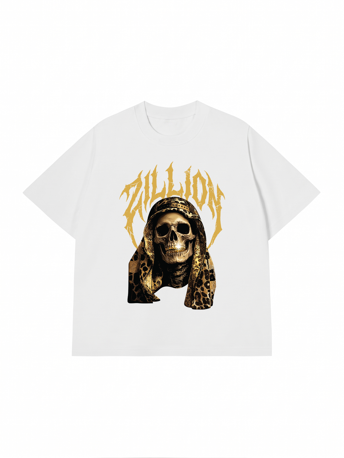 Áo Thun Relaxed Fit Golden Skull