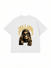 Áo Thun Relaxed Fit Golden Skull
