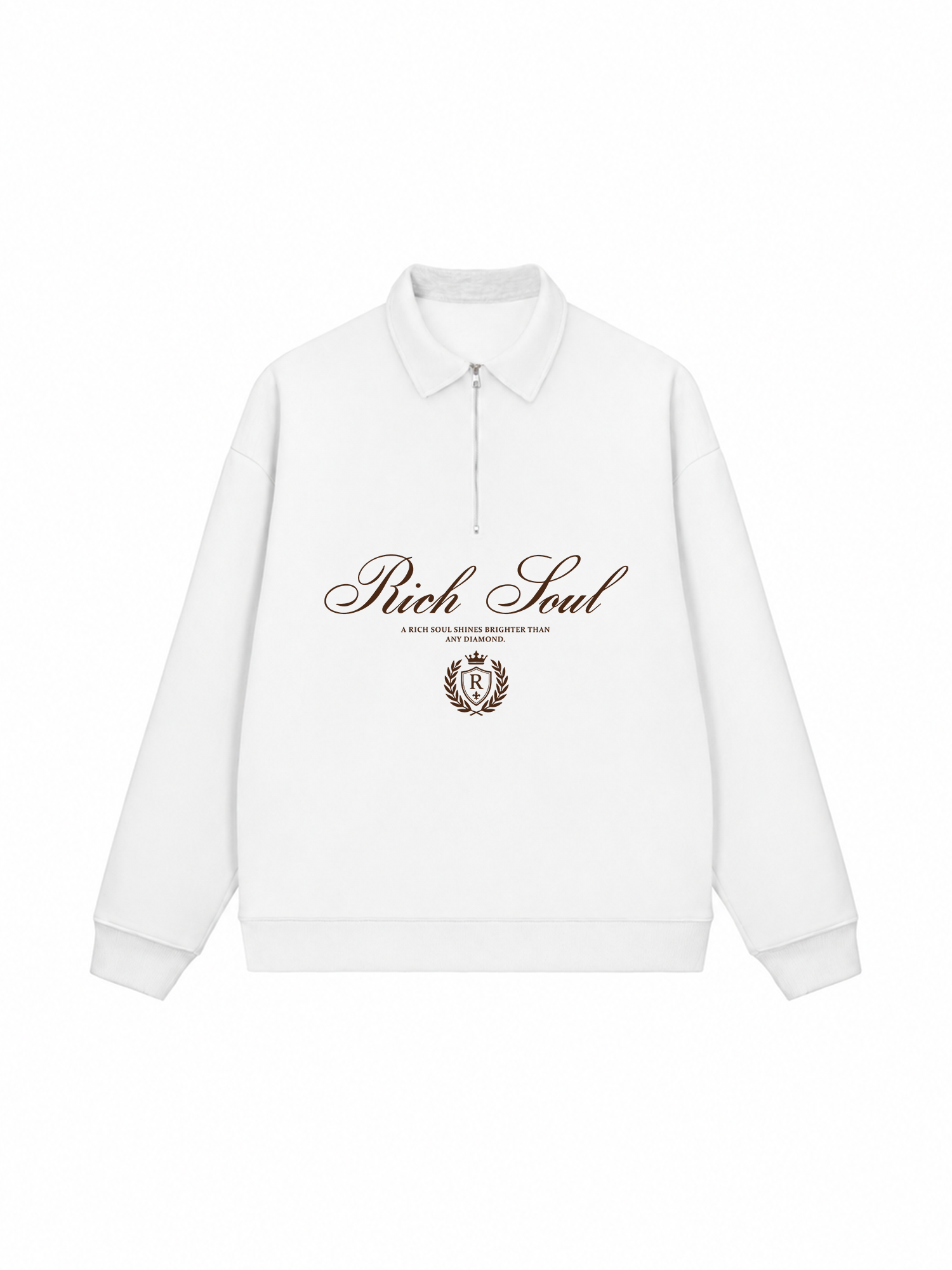 Áo Sweater Polo Nỉ Hai Da Rich Soul