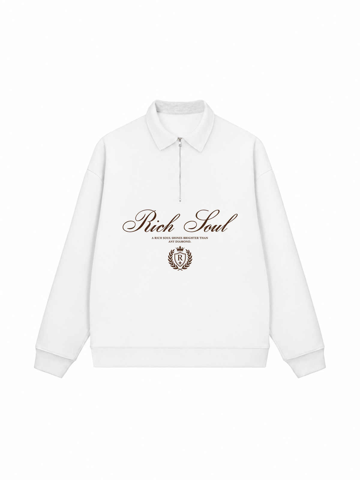 Áo Sweater Polo Nỉ Hai Da Rich Soul