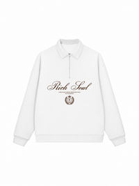 Áo Sweater Polo Nỉ Hai Da Rich Soul
