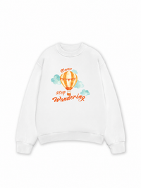 Áo Sweater Nỉ Hai Da Never Stop Wandering
