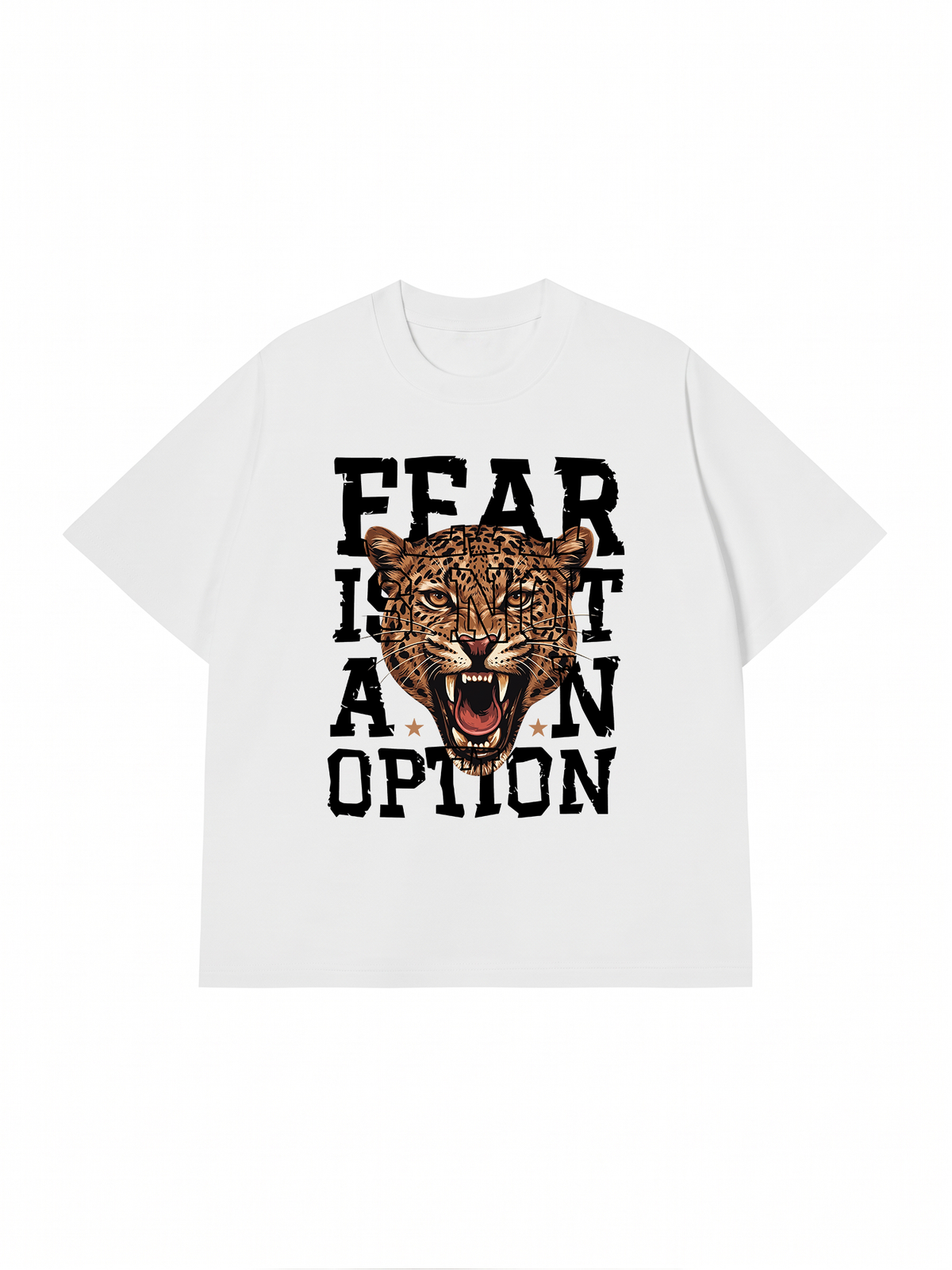 Áo Thun Relaxed Fit Fear Is Not An Option