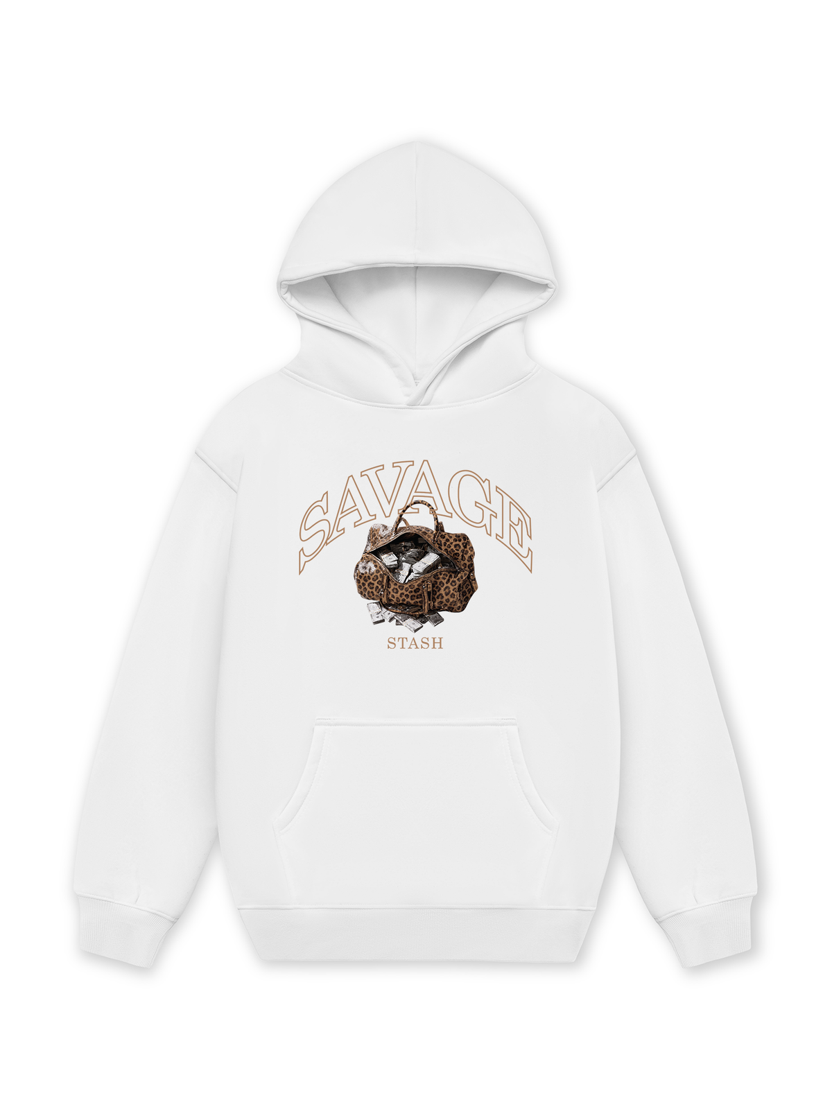 Áo Hoodie Nỉ Hai Da Savage Stash