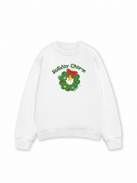 Áo Sweater Nỉ Hai Da Holiday Charm