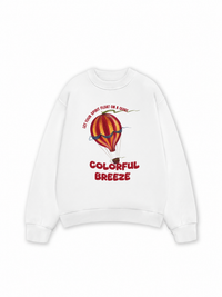 Áo Sweater Nỉ Hai Da Colorful Breeze
