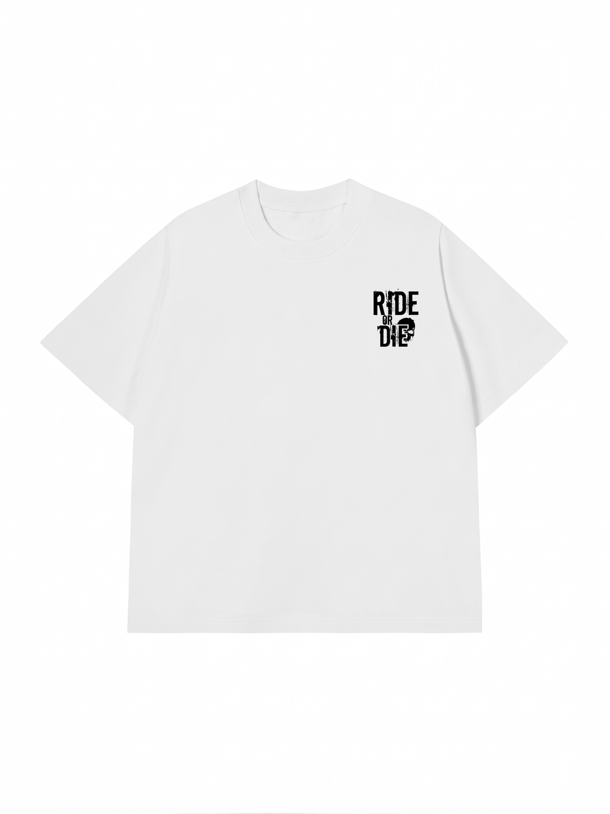 Áo Thun Relaxed Fit Skull Ride Or Die