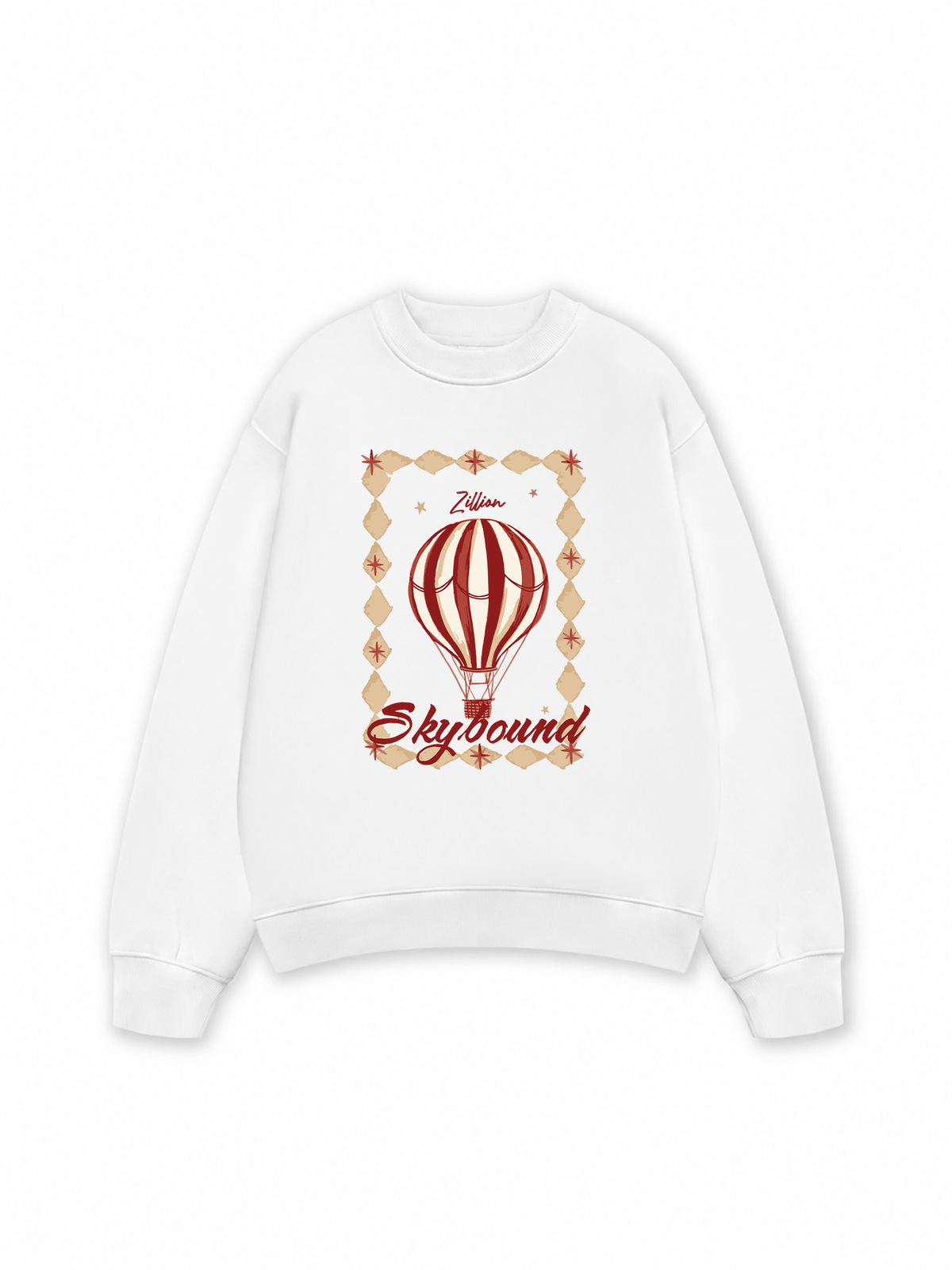 Áo Sweater Nỉ Hai Da Skybound Zillion
