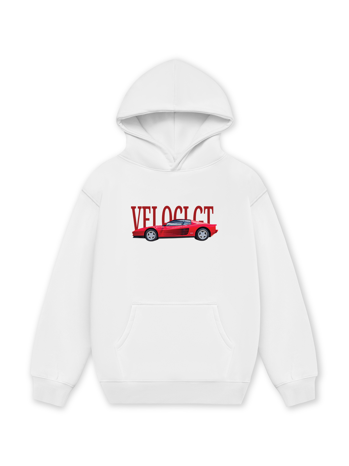 Áo Hoodie Nỉ Hai Da Car Veloci GT F40