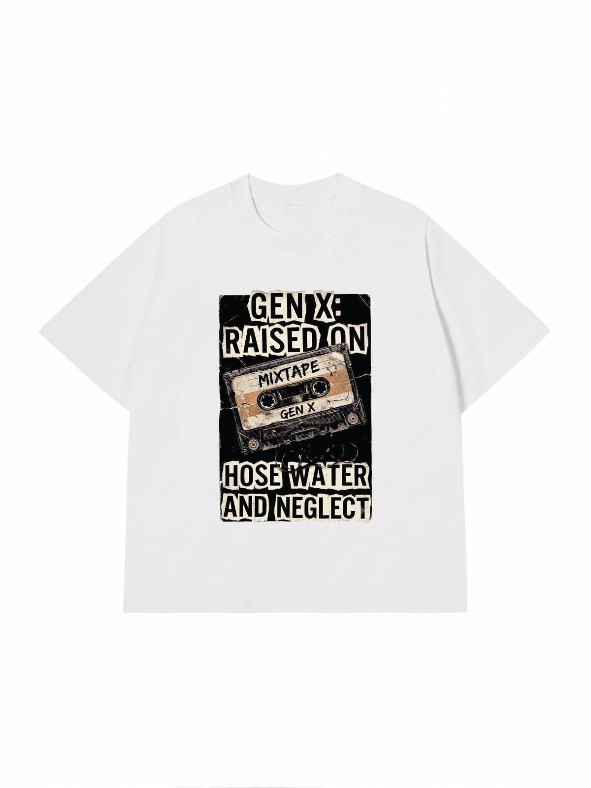 Áo Thun Relaxed Fit Gen X Raised On
