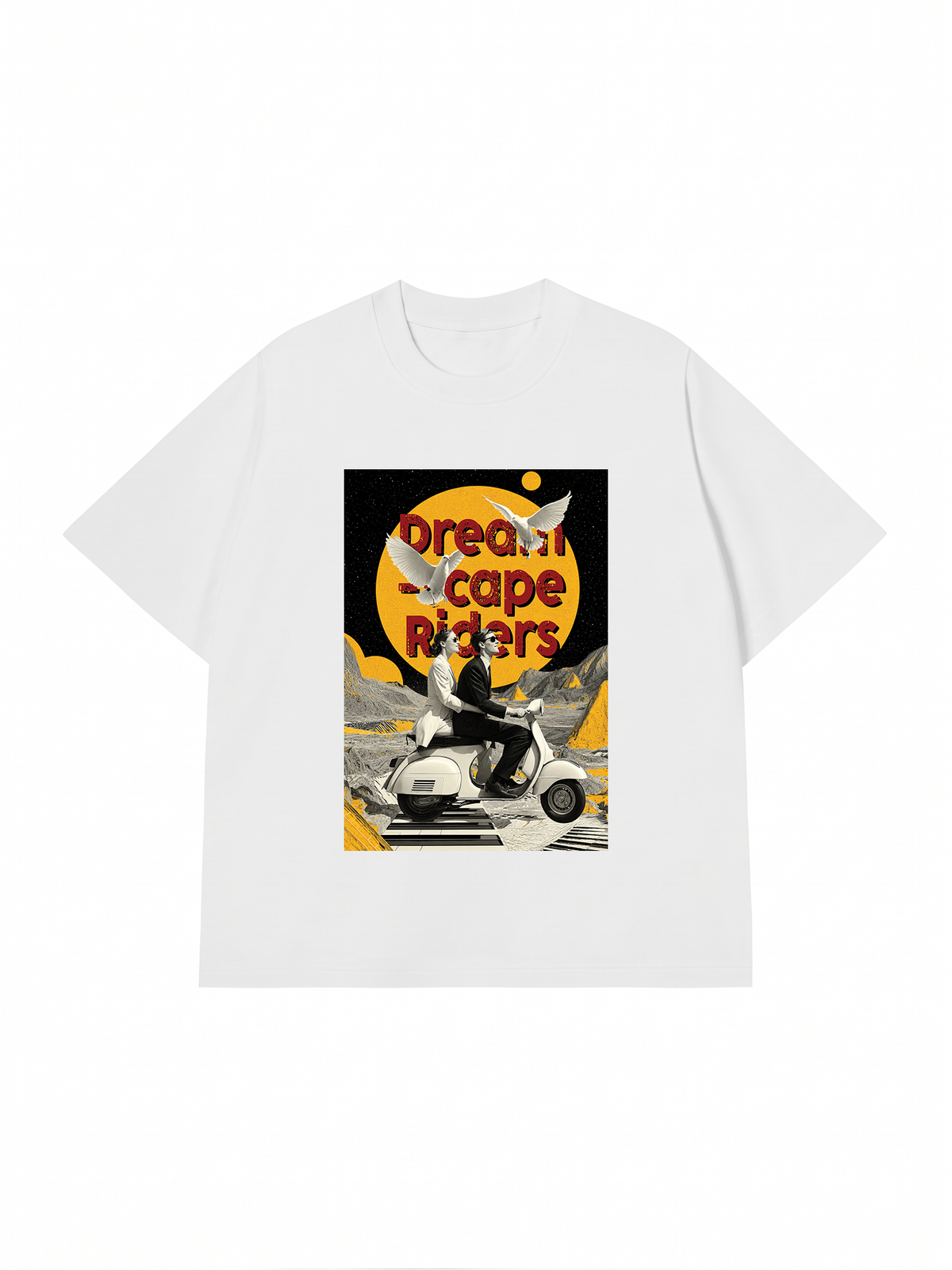 Áo Thun Relaxed Fit Dreamscape Rider