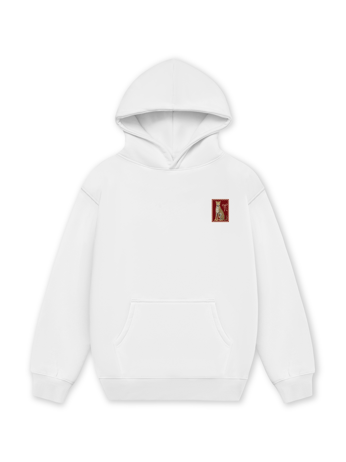 Áo Hoodie Nỉ Hai Da Sitting Leopard
