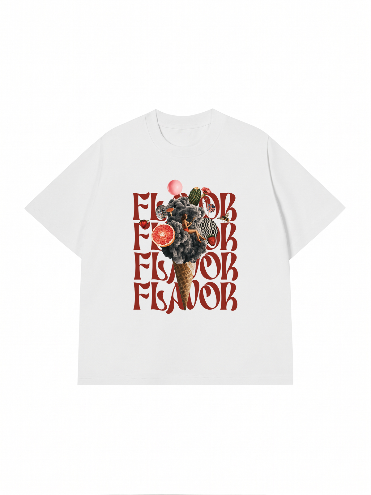 Áo Thun Relaxed Fit Flavor