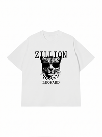 Áo Thun Relaxed Fit Zillion Leopard