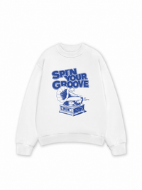 Áo Sweater Nỉ Hai Da Spend Your Groove