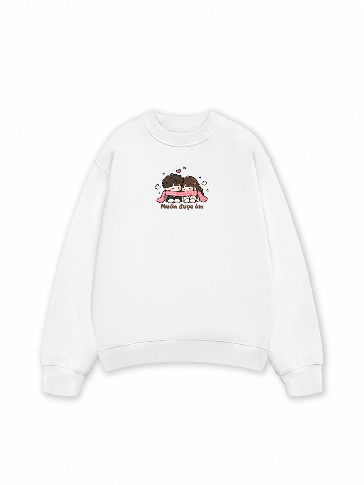 Áo Sweater Nỉ Hai Da Muốn Được Ôm