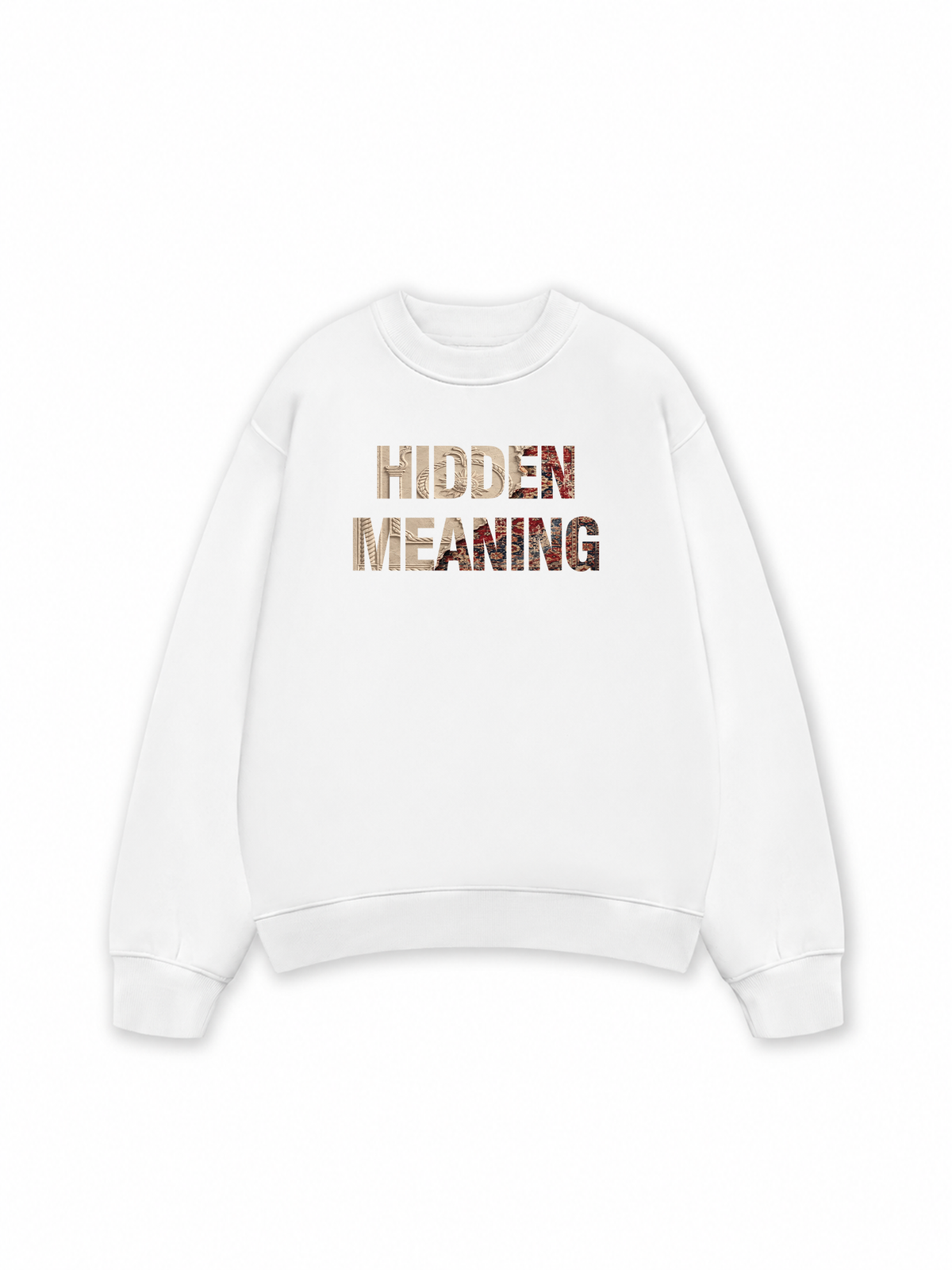 Áo Sweater Nỉ Hai Da Some Truths Stay Hidden