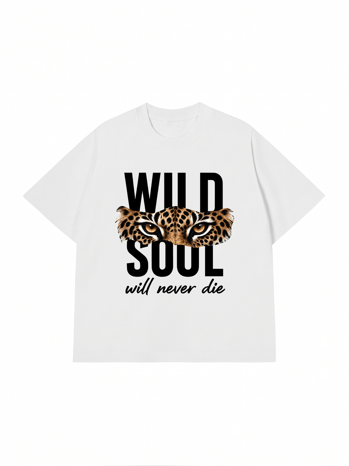 Áo Thun Relaxed Fit Wild Soul Will Never Die