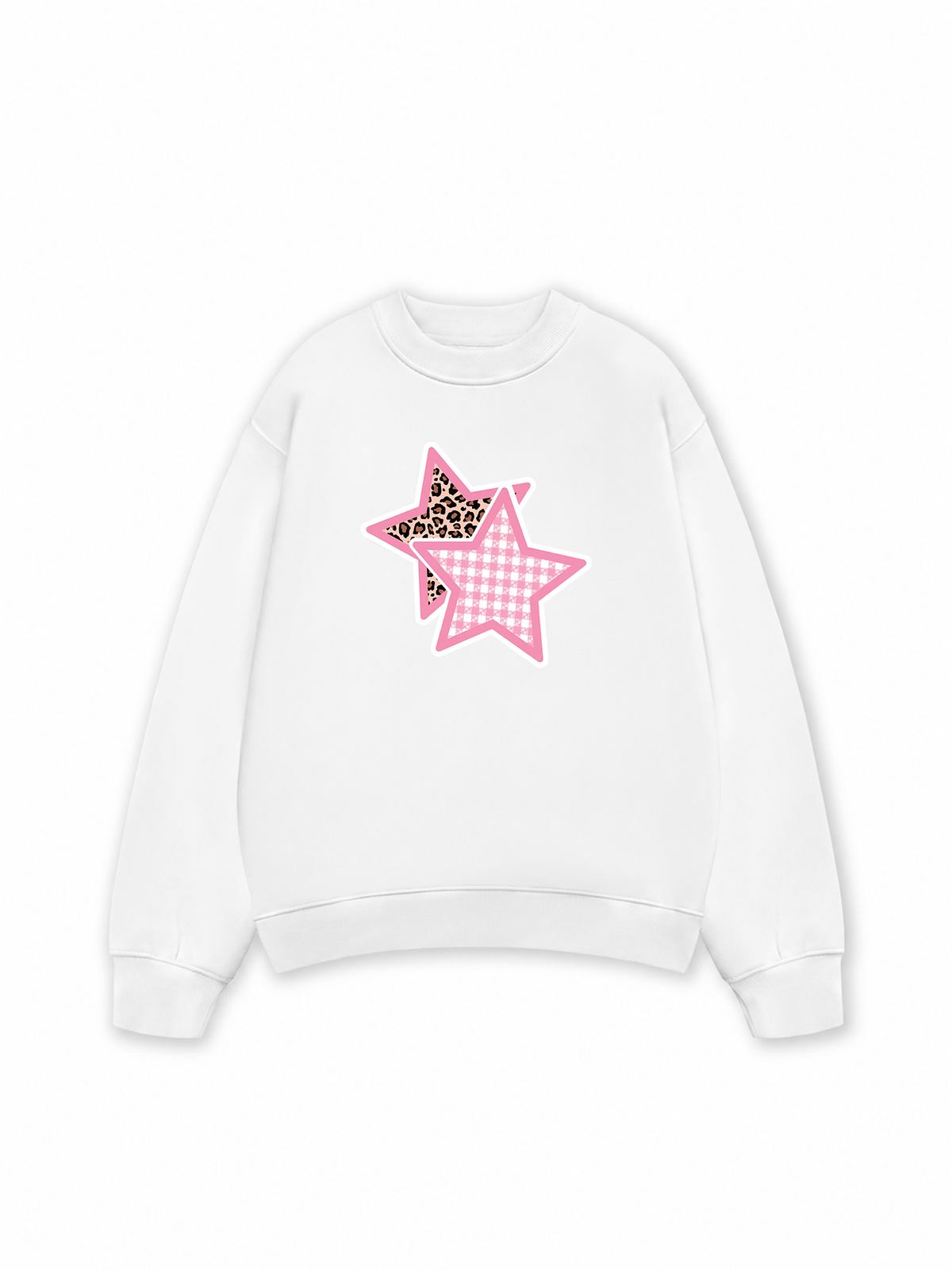Áo Sweater Nỉ Hai Da Leopard Star