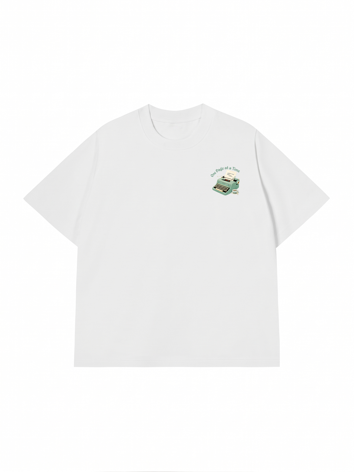 Áo Thun Relaxed Fit One Page At A Time
