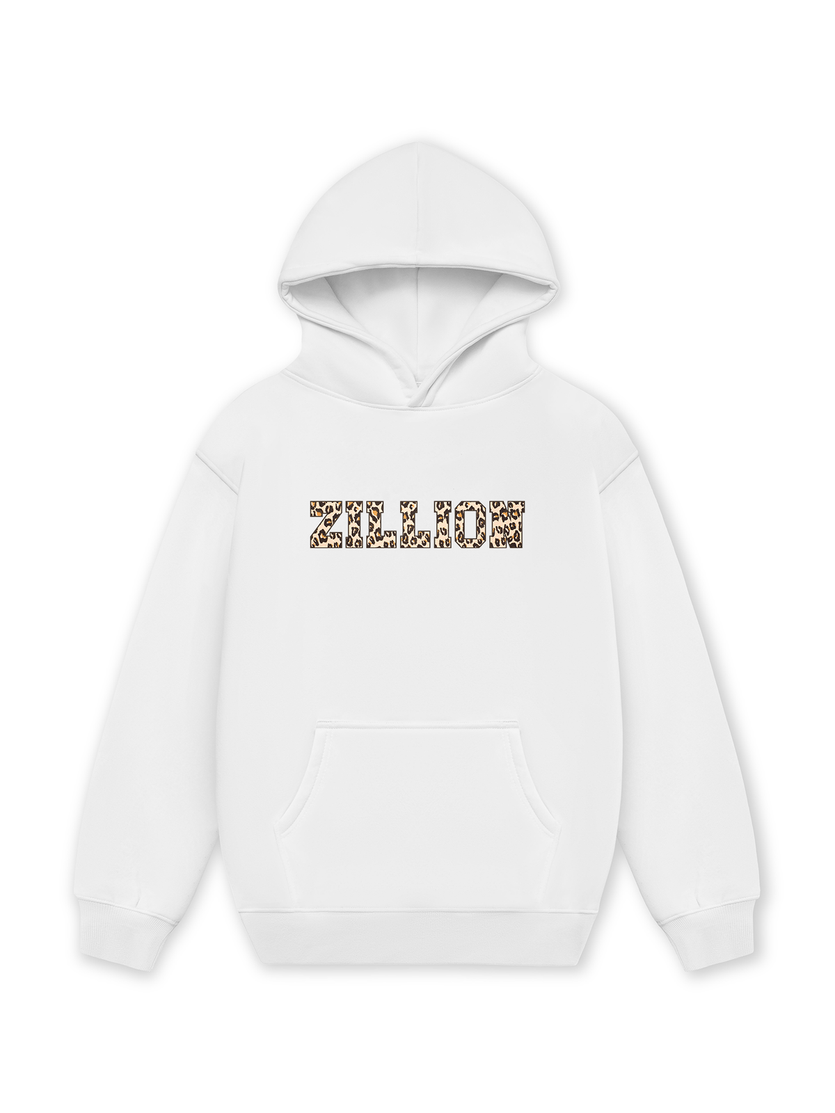 Áo Hoodie Nỉ Hai Da Zillion Leopard