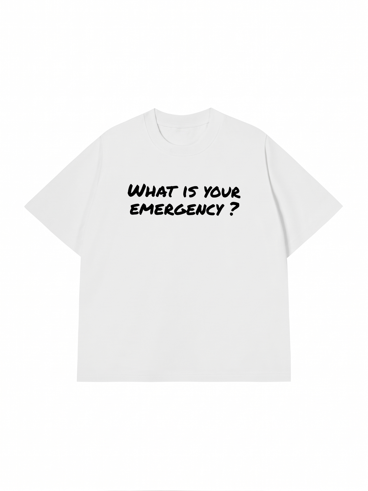Áo Thun Relaxed Fit Car What Is Your Emergency
