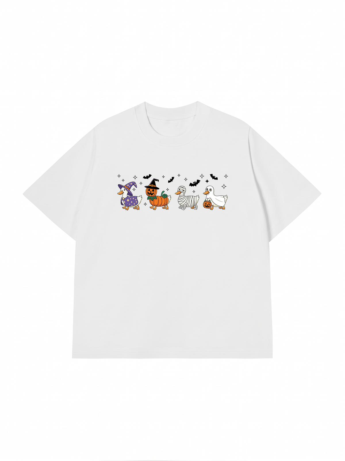 Áo Thun Relaxed Fit Spooky Ducks