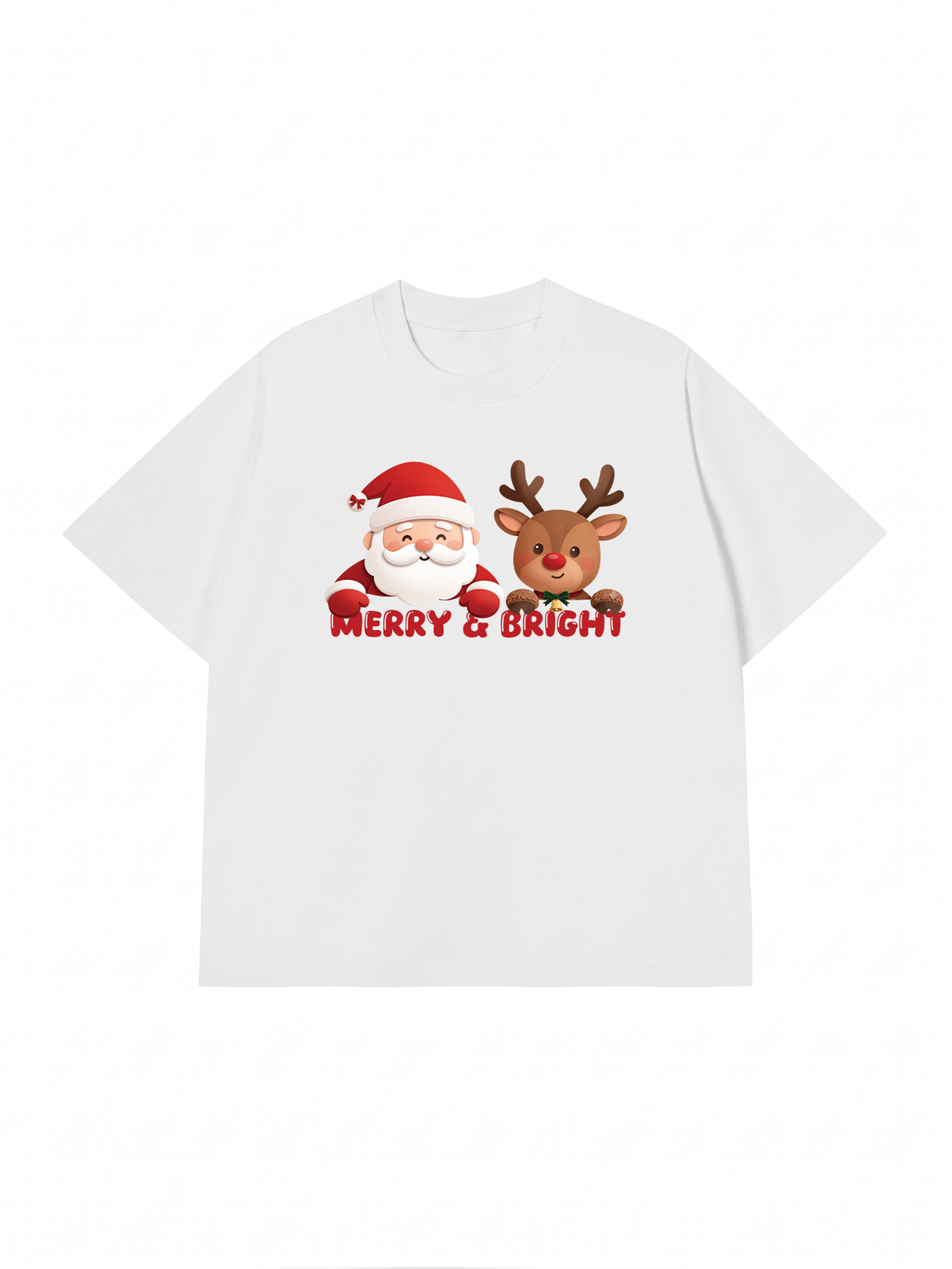 Áo Thun Relaxed Fit Merry & Bright