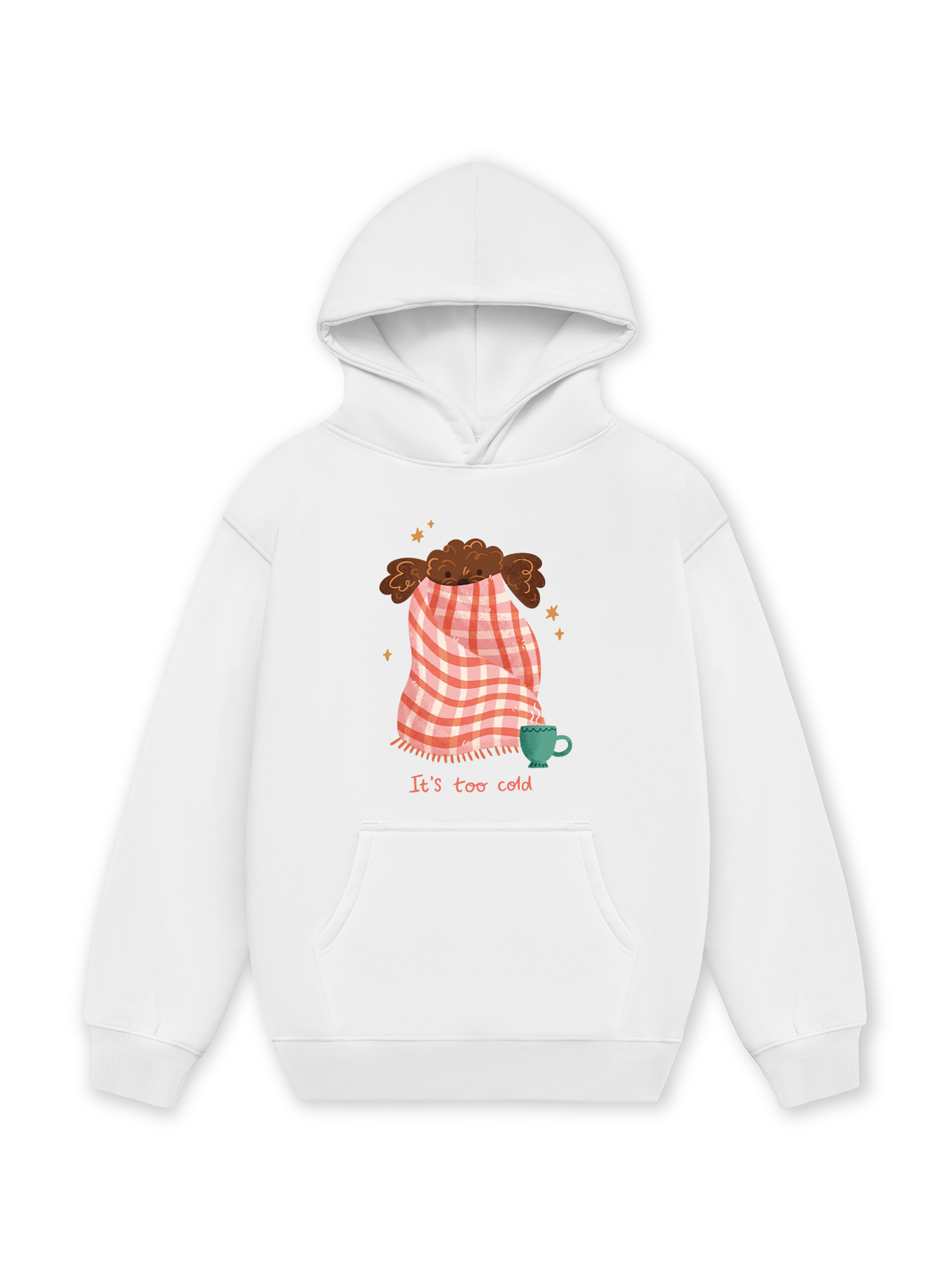 Áo Hoodie Nỉ Hai Da Its Too Cold