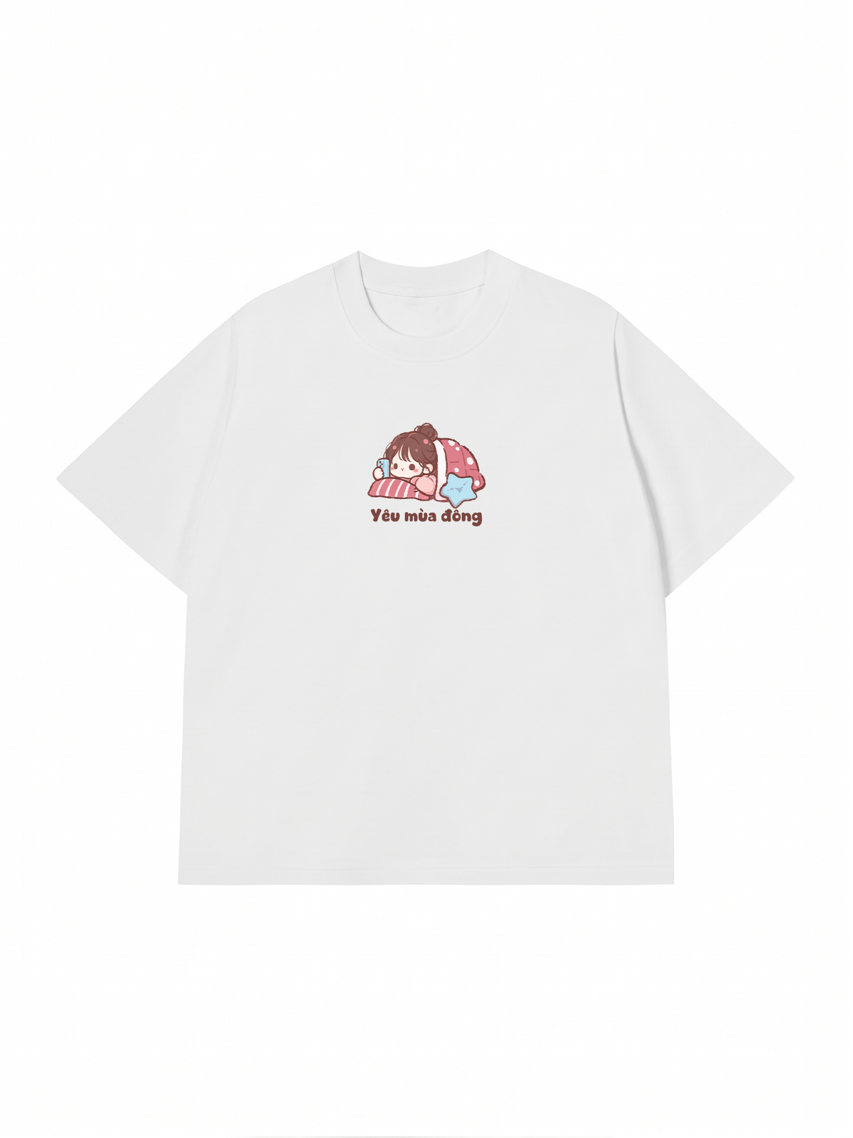 Áo Thun Relaxed Fit Yêu Mùa Đông
