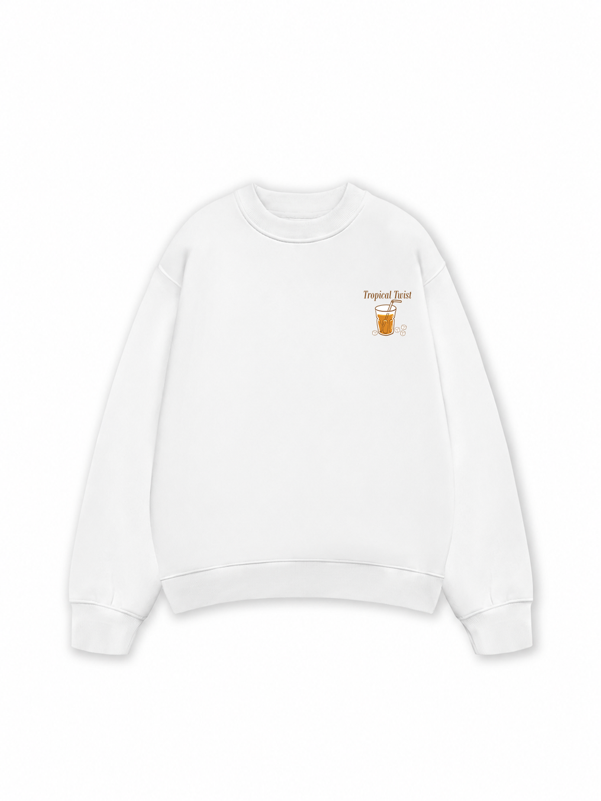 Áo Sweater Nỉ Hai Da Tropical Twist