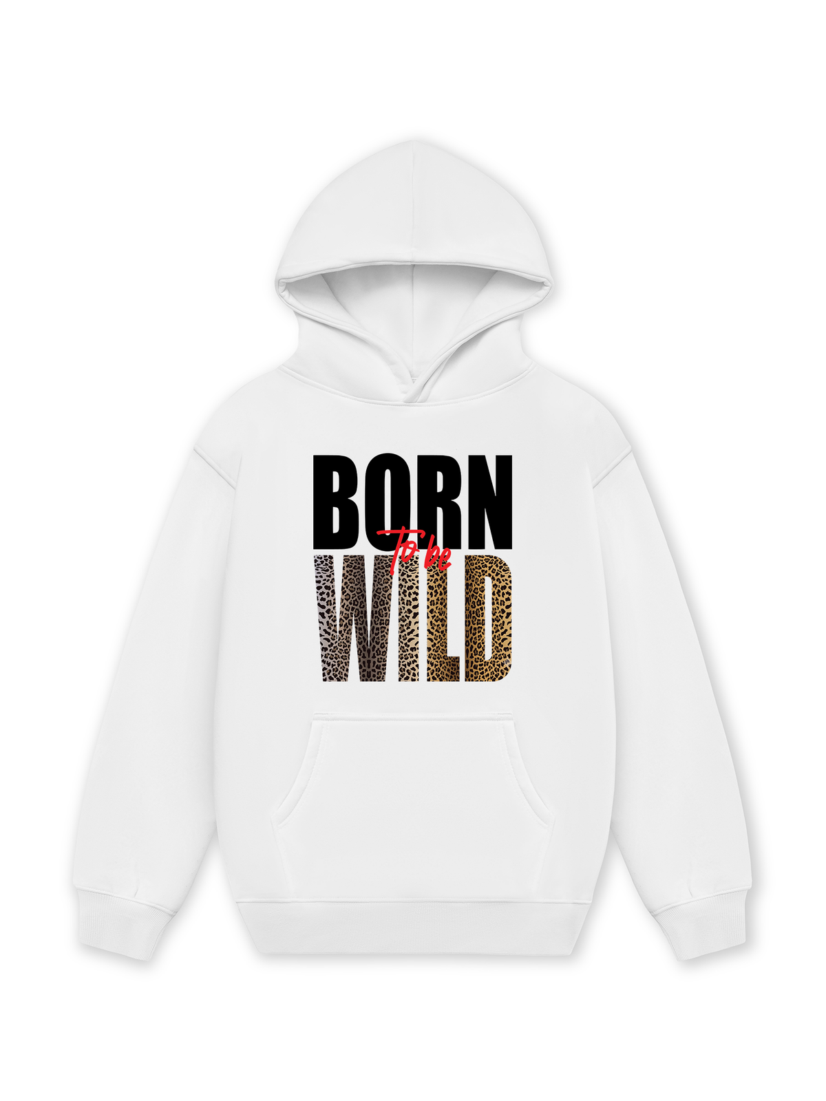 Áo Hoodie Nỉ Hai Da Born To Be Wild