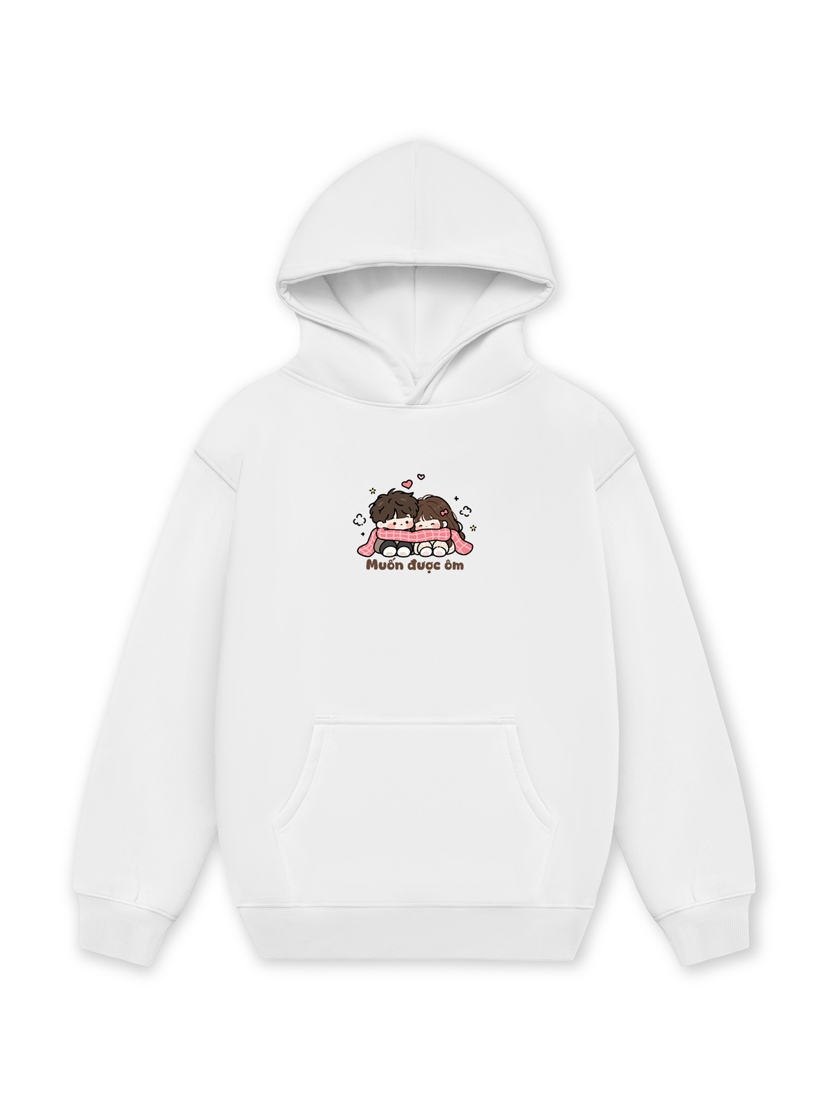 Áo Hoodie Nỉ Hai Da Muốn Được Ôm