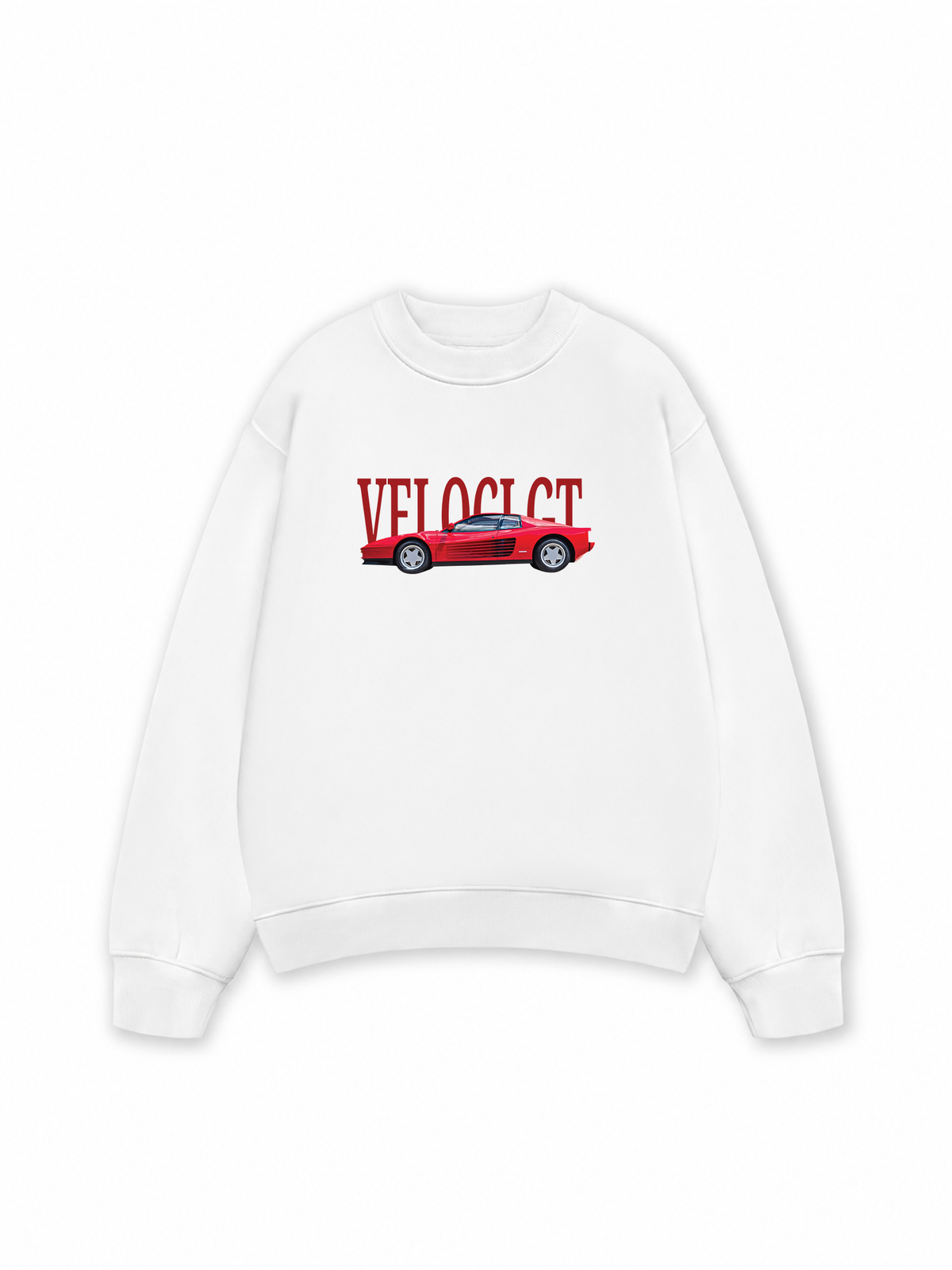 Áo Sweater Nỉ Hai Da Car Veloci GT F40