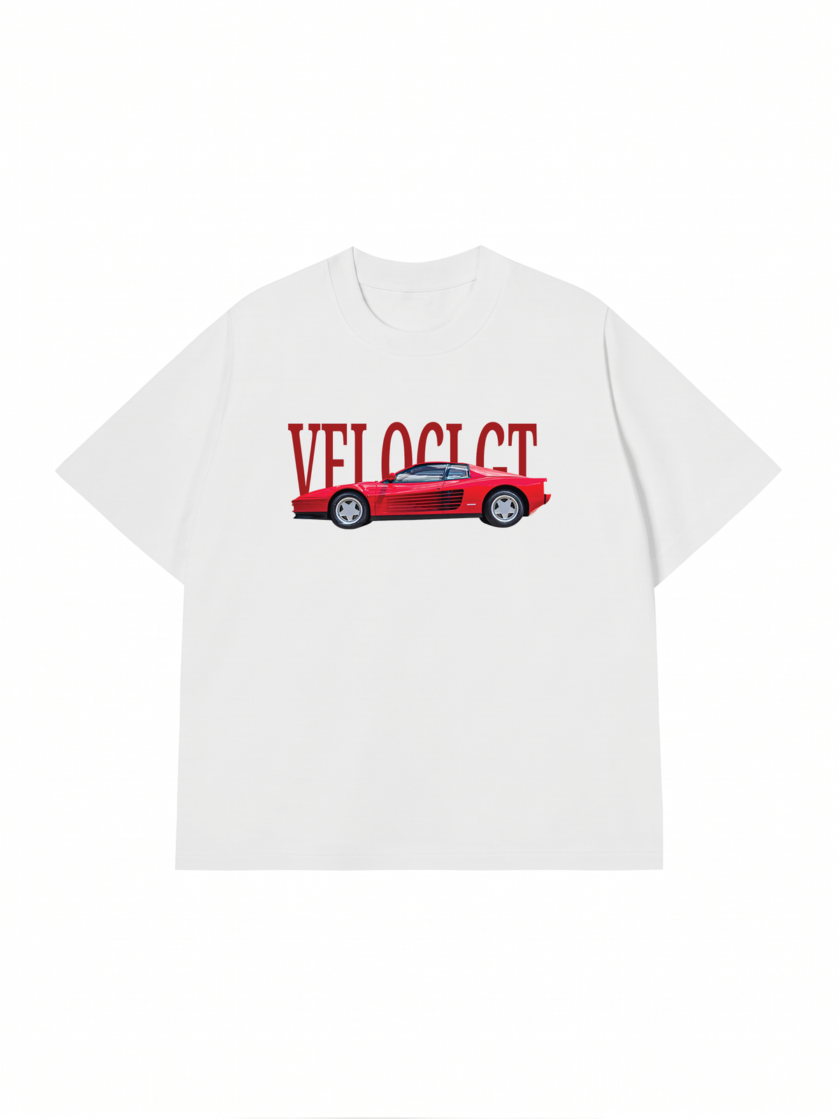Áo Thun Relaxed Fit Car Veloci GT F40