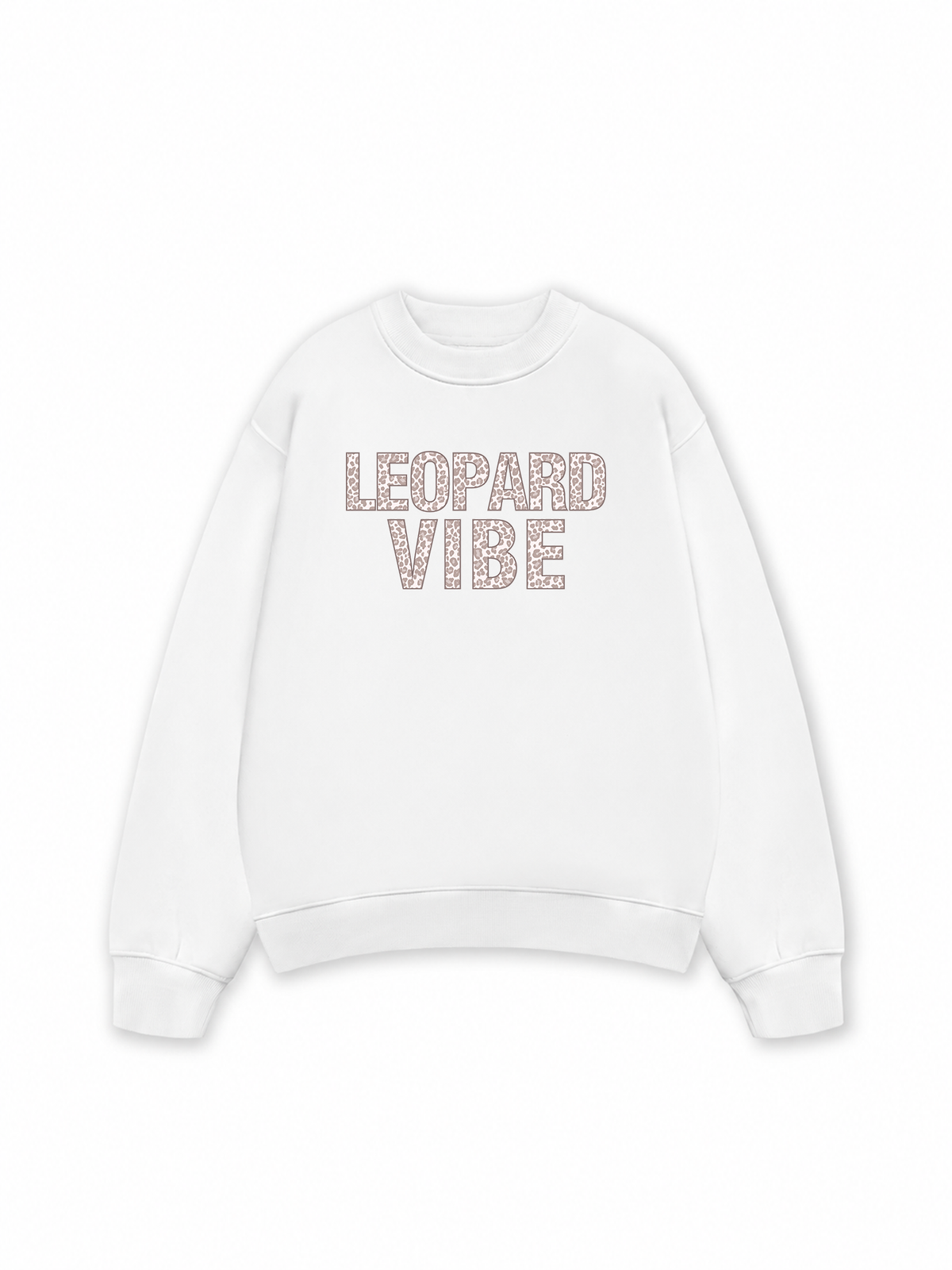 Áo Sweater Nỉ Hai Da Leopard Vibe