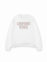 Áo Sweater Nỉ Hai Da Leopard Vibe