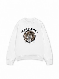 Áo Sweater Nỉ Hai Da Skull Leopard