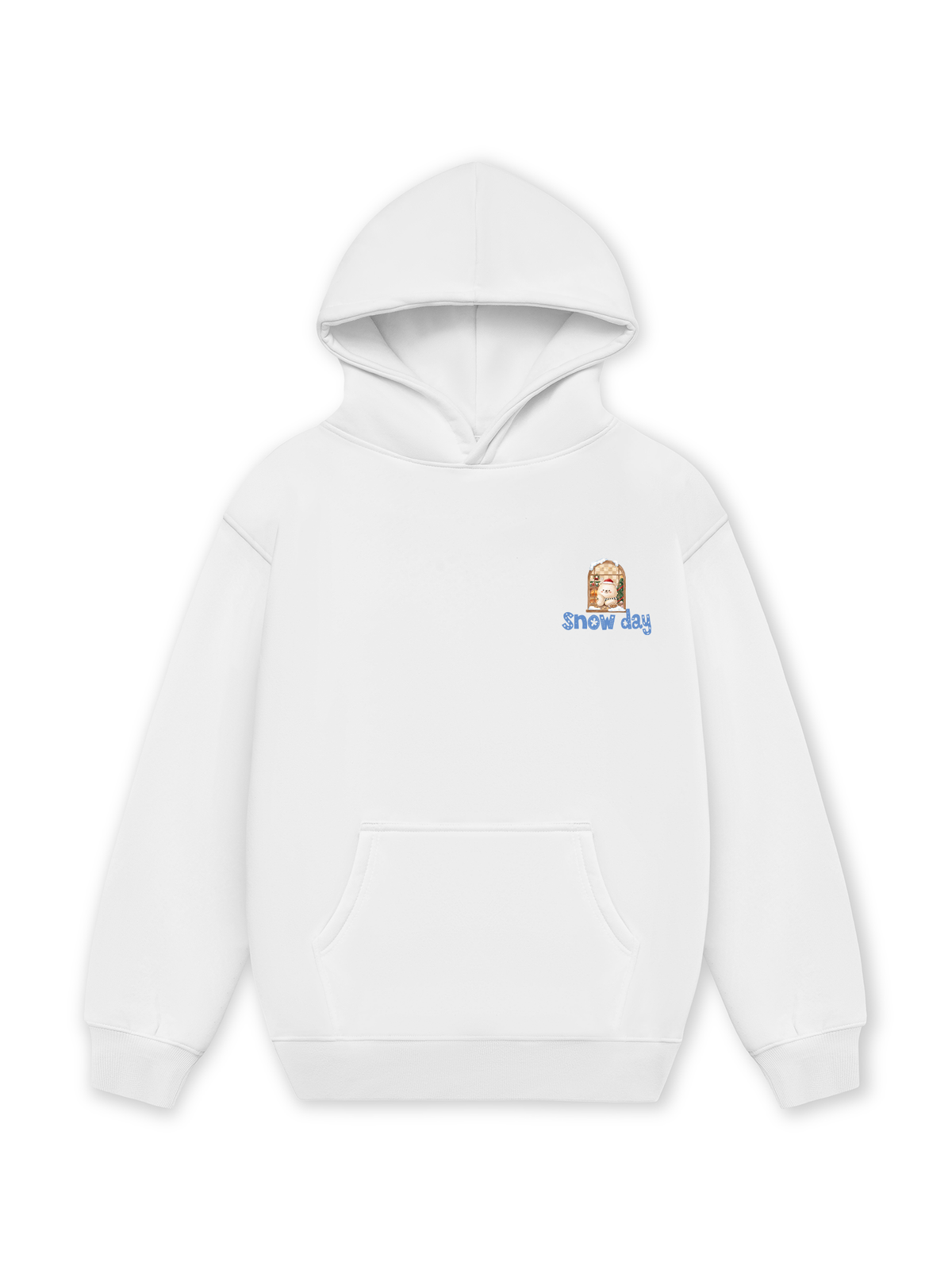 Áo Hoodie Nỉ Hai Da Snow Day